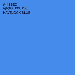 #448BEC - Havelock Blue Color Image